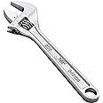 Jetech 8 Inch Adjustable Wrench - Professional Heavy Duty Chrome Vanadium Steel Shifter Spanner with Wide Caliber Opening