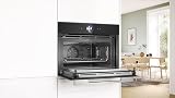 Bosch Series 8 Compact Oven with Microwave Function Black view 3