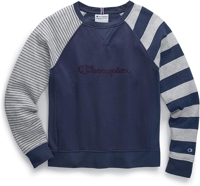 Champion Women's Heritage Fleece Crew Sweatshirt: Amazon.co.uk: Clothing
