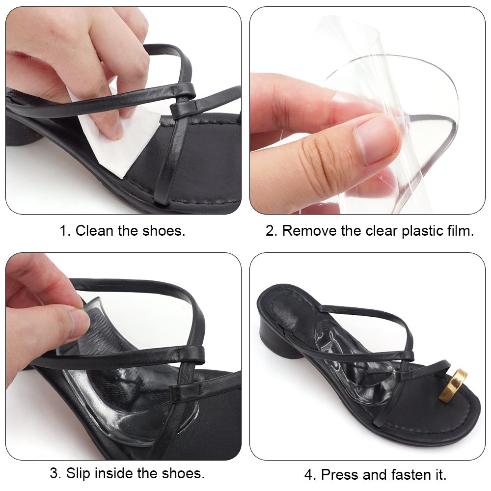 Arch Support Gel Insole & Insert for Flat Foot and Plantar Fasciitis, Relieve Pain for Women and Men