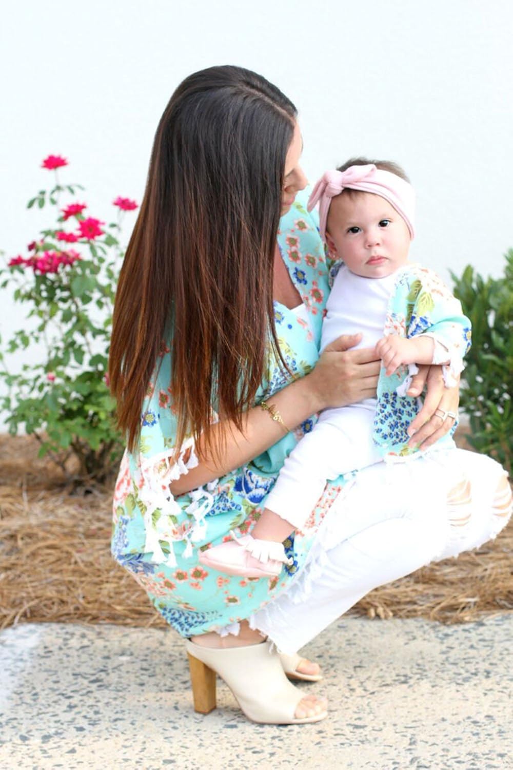 mother daughter matching beach cover ups