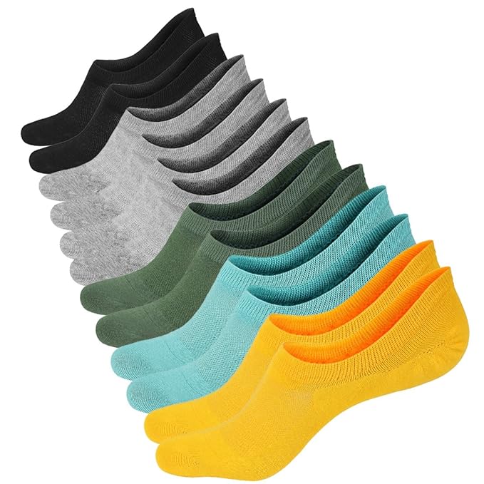 3 or 6 Paar Baumwoll Sneaker Ballerina Socken Atmungsaktiv Damen Unsichtbar Kurzsocken für Loafers Boots Schuhe