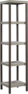 Sauder Manhattan Gate Tower Etagere, L: 15.55