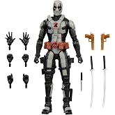 Marvel Legends Series Deadpool (Concept Art) Action Figure | Marvel Legends Deadpool &amp; Wolverine 6 Inch Action Figure - X-Force Deadpool