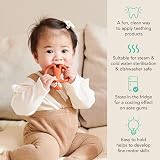 Matchstick Monkey Teether Gel Applicator Fudge Fox 11 cm Antimicrobial BPA Free view 4