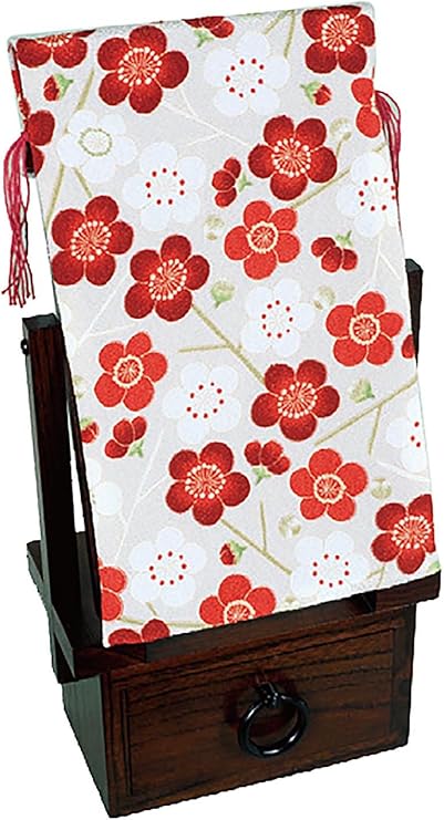 Amazon 角田清兵衛商店 姫鏡台 梅の花 ベージュ S5 Uk60 50 ミラー 鏡 オンライン通販