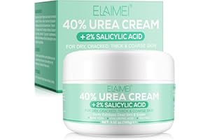 A R B C R N Urea Cream 40 Percent For Feet Maximum Strength,40% Urea Cream Plus 2% Salicylic Acid with Hyaluronic Acid,Tea Tree,and Aloe Vera for Foot and Hand - Deep Moisturizes,Callus Remover 3.53 oz