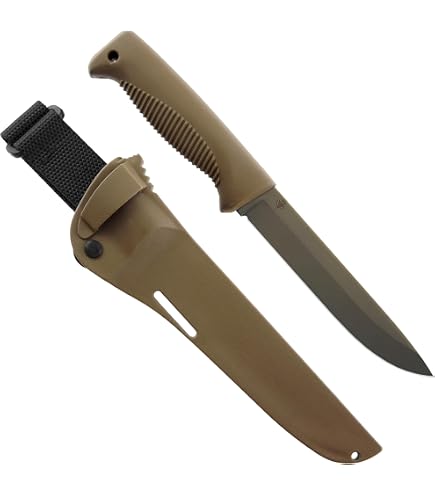 Amazon.com : Peltonen Knives M07 Ranger Puukko FDE Cerakote, Fixed