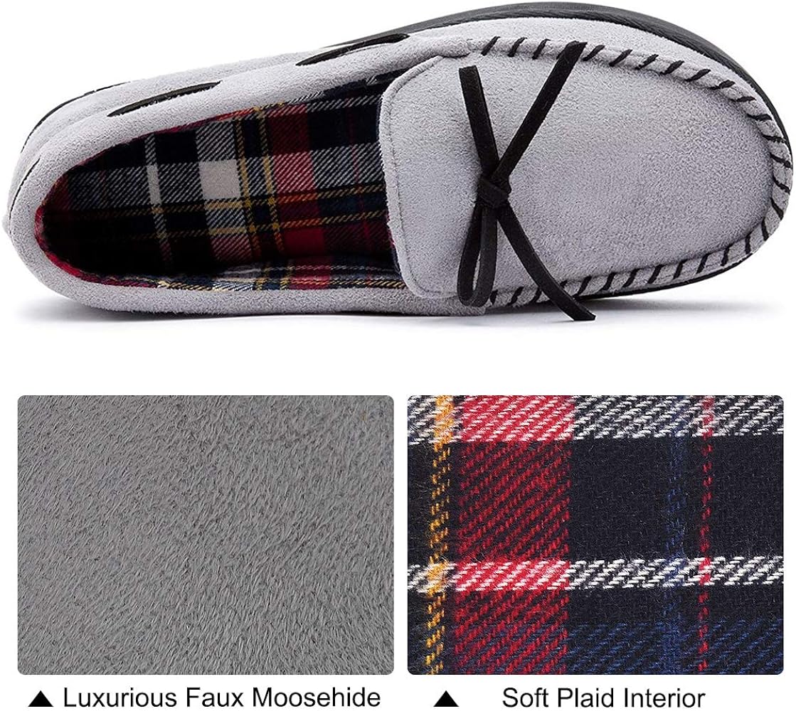 womens flannel lined slippers