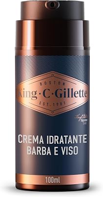 Crema Idratante Viso, per la Cura della Barba, 100ml