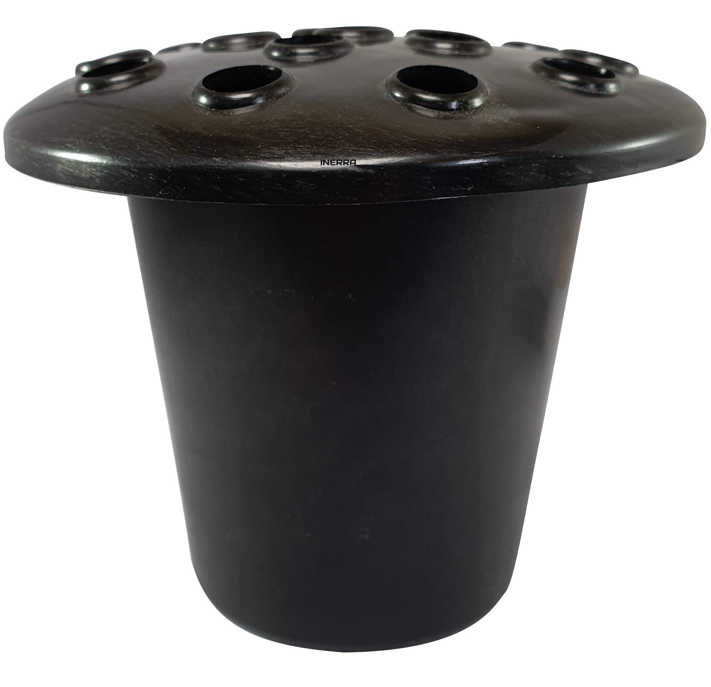 INERRA Grave Vase Inserts - Black with Plastic Lid (Pack of 3) โ image 1