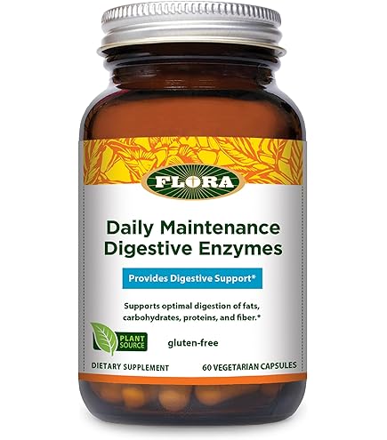 Amazon.com: Flora - Enzyme Blend of Seven Vegetarian Enzymes