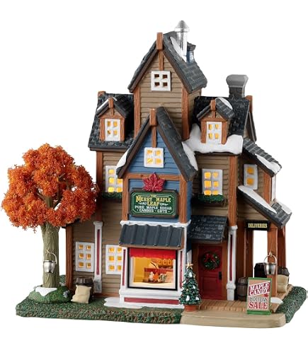 Amazon.com: Lemax Village Collection Mountain High Market #95534