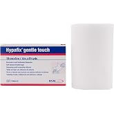 Leukoplast Hypafix Skin Sensitve Soft Silicone Wide-Area Fixation, 4 in. &times; 5.5 yd. (10 cm &times; 5 m), 1 Roll