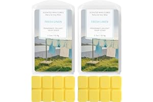 STRN Scented Wax Melts with Soy Wax: Soy Wax Cubes are Made from Creamy Soybean Wax That Melts with Ease