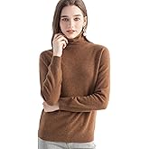 Chanyarn 100% Pure Cashmere Women's Sweater Turtleneck Long Sleeve Warm Soft 2025 Fall Winter Knit Pullover