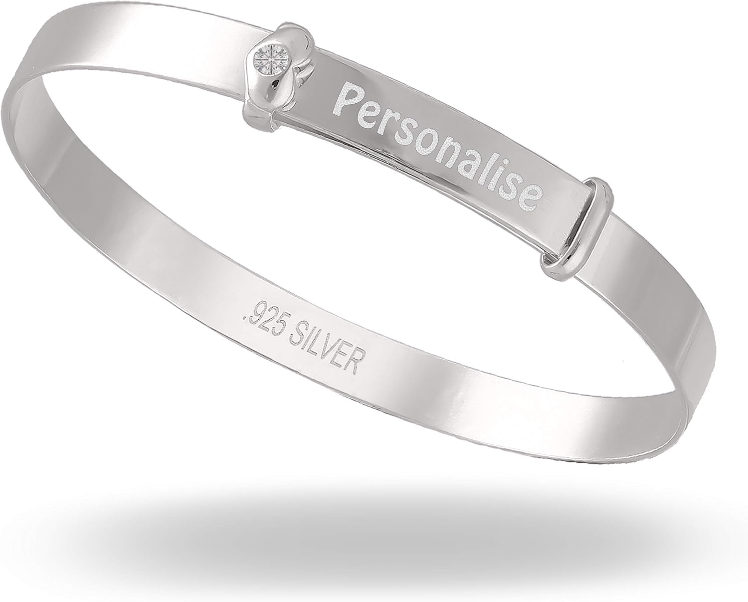 newborn silver bracelet