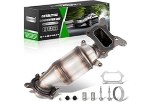 FOMIUZY High Flow Front Catalytic Converter Kit Direct-Fit Honda Accord 2008 2009 2010 2011 2012 2.4L Honda Acura TSX 2009 2010 2011 2012 2013 2014 2.4L