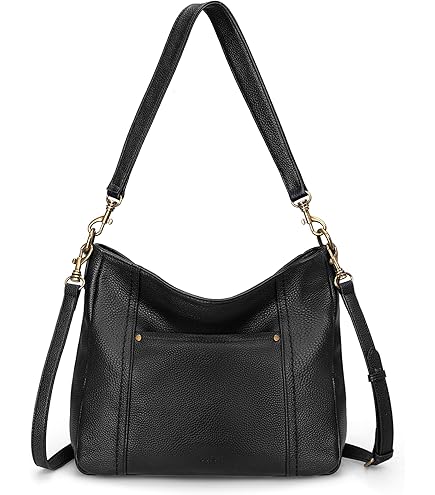 Amazon.com: YALUXE Women's Real Leather Shoulder Bags Hobo Handbag