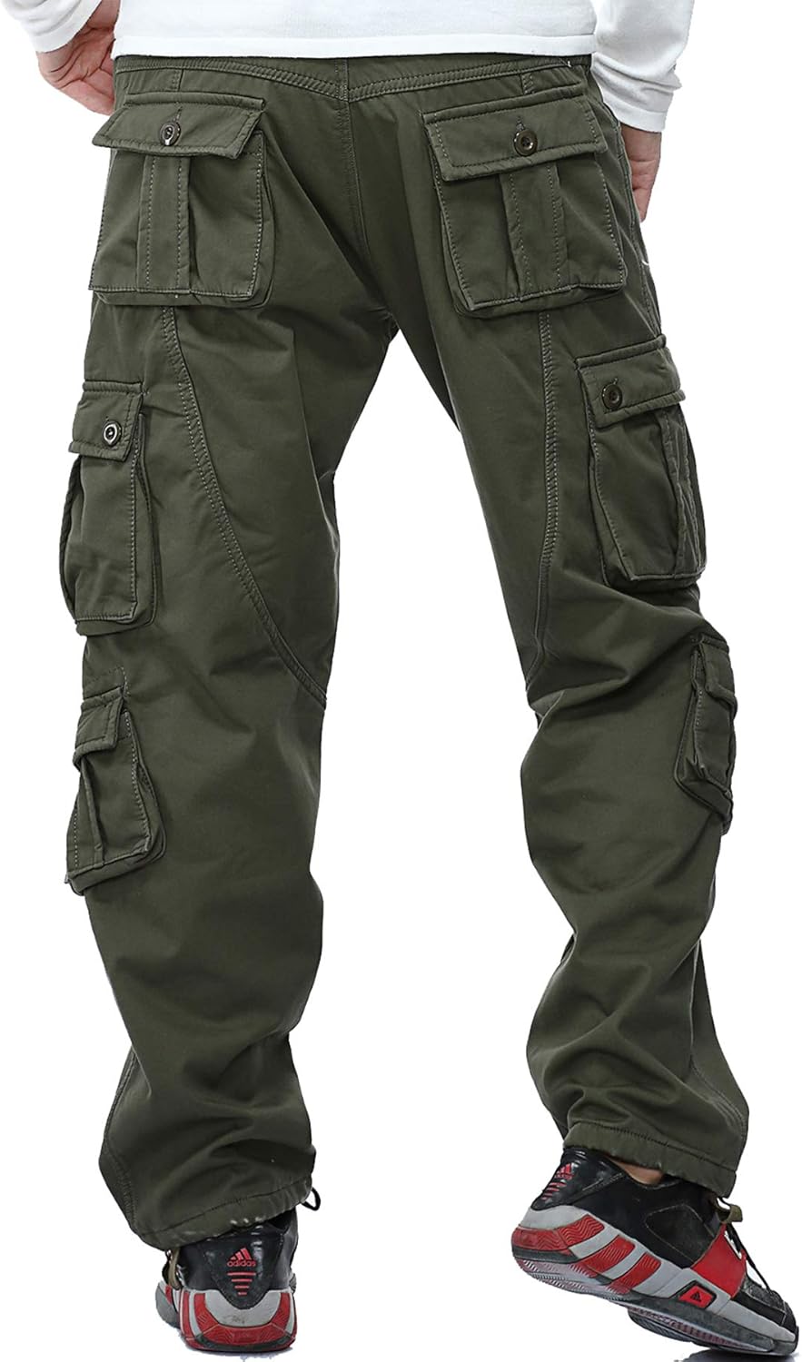 fleece lined cargo work pants