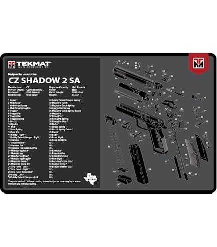 Amazon.com : TekMat CZ-75 Gun Cleaning Mat, Black, one Size (TEK
