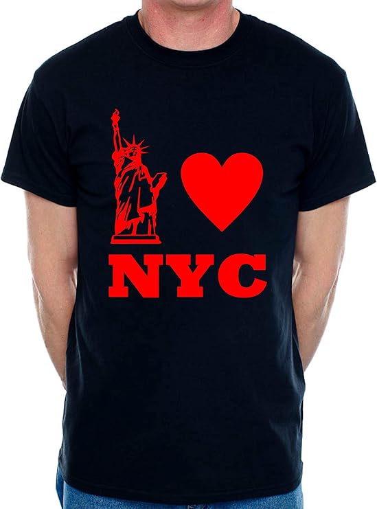 Print4U I Love New York/NYC TShirt Mens Ladies Size SXXL Amazon.co.uk Clothing
