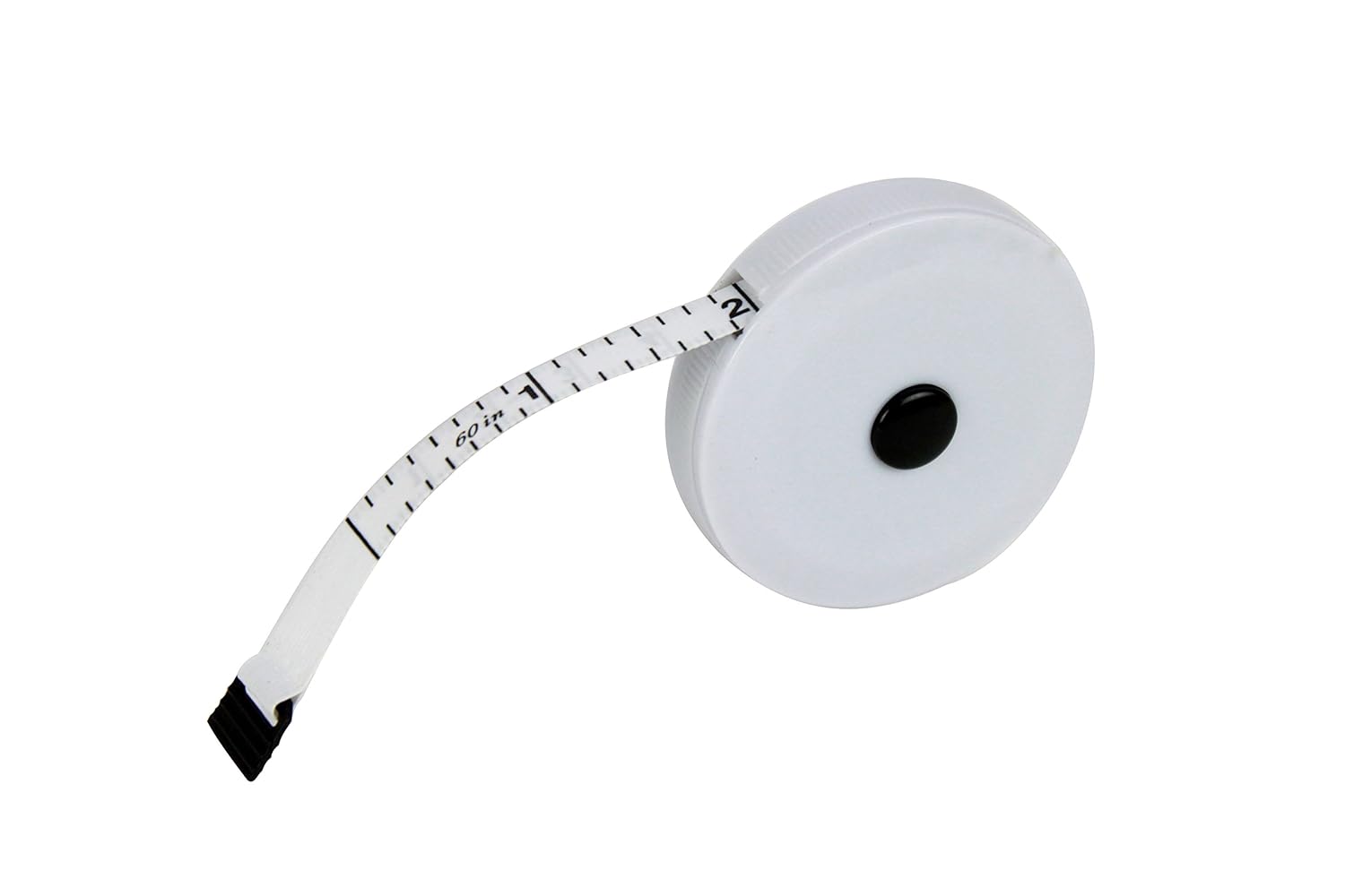 Retractable 1.5m White Soft Fabric Tape Measure 60inch/150cm. Dress