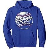 Men Women Kids Los Angeles California Baseball Sports Fan Pullover Hoodie