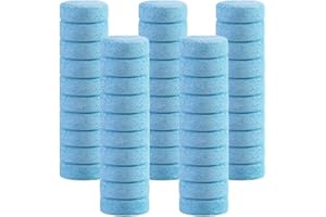 Windshield Washer Tablets,50pcs Car Windshield Washer Fluid Tablets, Windshield Wiper Cleaning Washer Fluid Effervescent Tabl