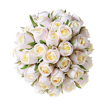 T4u Rose Artificielles Bouquet De Fausse Fleur 36pcs