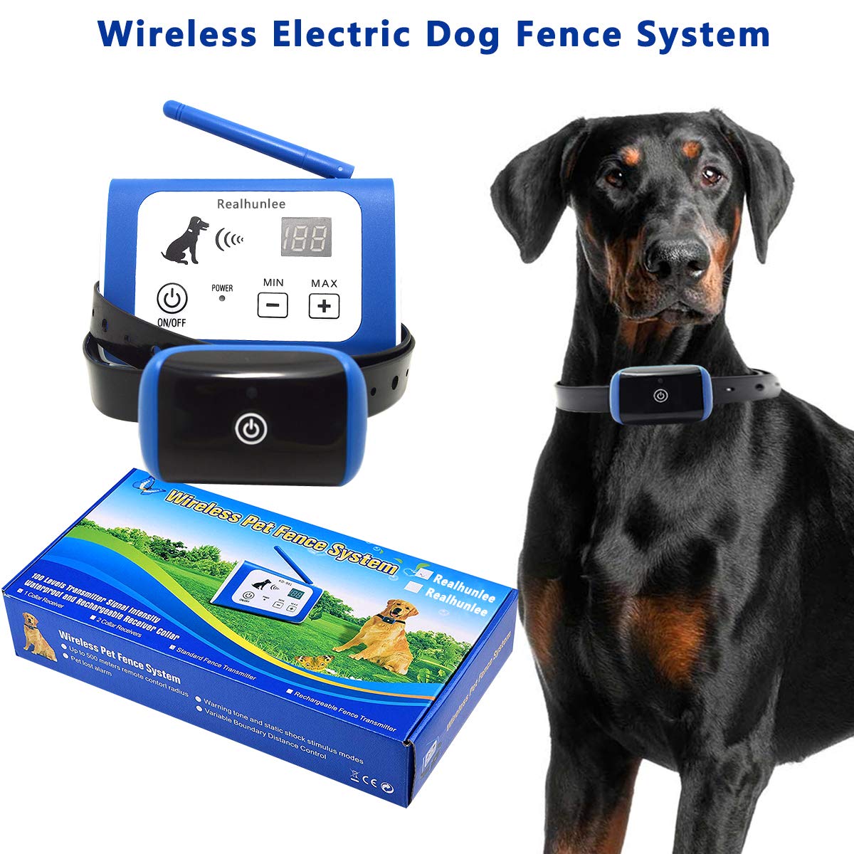 dog shock collar fence wireless