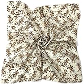 Shanlin Unisex Cotton Square Scarf Bandanas 22x22 inch
