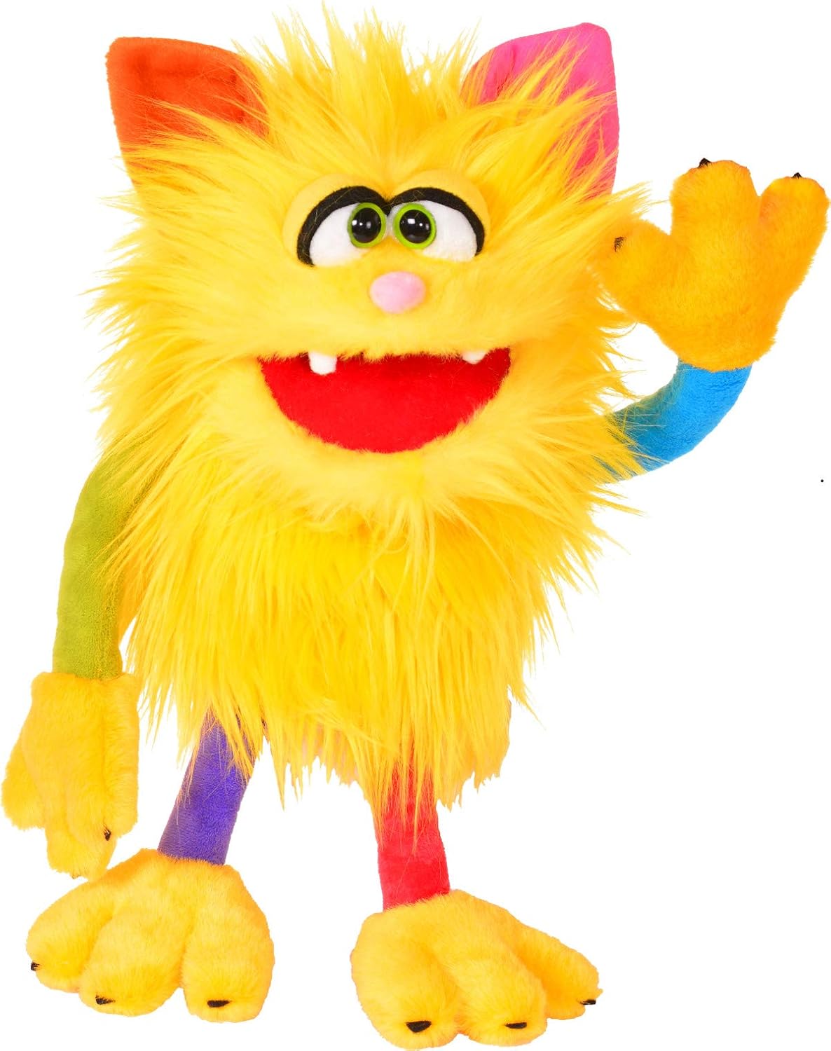 Living Puppets Schickimicki Hand Puppet Yellow W816, Multicoloured, 35 cm