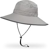Sunday Afternoons Latitude Hat UPF 50+ Outdoor Sun Hat, Unisex | safari Reverse Split Brim, Sunglass Lock, hidden pocket, floatable design, PFAS-free water repellent finish, dark underbrim