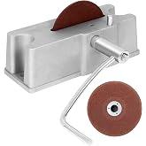 TEMSONE Piston Ring Cutting Wheel Filing Tool, Piston Ring Grinder, Piston Ring Clearance Adjustment Tool, Manual Piston Ring Filer with 120 Grit Carbide Grinding Wheel Replace# 66785 66786