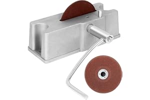 TEMSONE Piston Ring Cutting Wheel Filing Tool, Piston Ring Grinder, Piston Ring Clearance Adjustment Tool, Manual Piston Ring Filer with 120 Grit Carbide Grinding Wheel Replace# 66785 66786