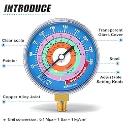 MEANLIN MEASURE Refrigeration Pressure