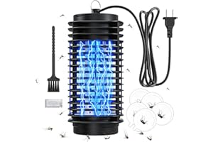 STINGMON Bug Zapper Mosquito Killer, Electric Mosquito Zappers Fly Trap Indoor, Fly Zapper with High Powered UV Light for Insects, Indoor & Outdoor Mosquito Trap for Home, Patio