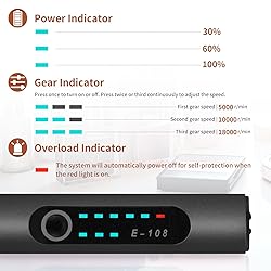 Engraving Pen with 37 Bits, USB Rechargeable