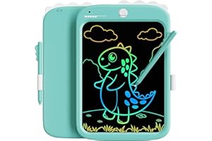 bravokids 10inch LCD Writing Tablet for Kids, Colorful Toddlers Toys Drawing Board, Educational GirlsToys, Unicorn Doodle Board Toys for 2 3 4 5 6 7 8 Year Old, Boys Birthday