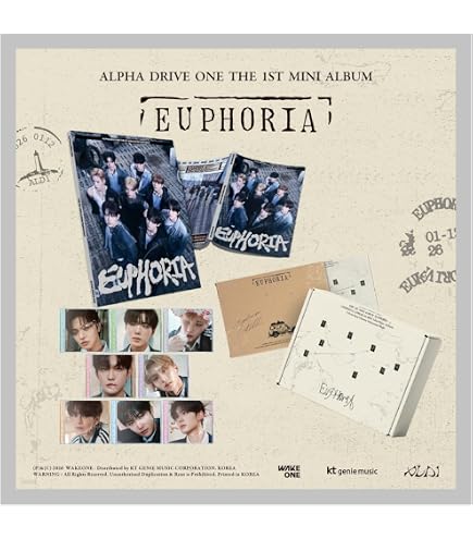 Amazon.com: ALPHA DRIVE ONE EUPHORIA [JEWEL CASE Ver.] 1st Mini