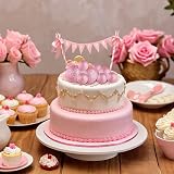 ASTARON 20 Pcs Mini Balloons Cake Topper Pink Glitter Balls 2–4 cm view 6