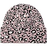 KORADI Women's Leopard Print Knit Hat Men's Cuffed Beanie Winter Warm Ski Skull Caps