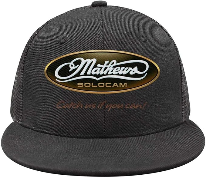 Unisex MathewsArcheryLogo Rugged Baseball Caps Camo Cool Peak Cap
