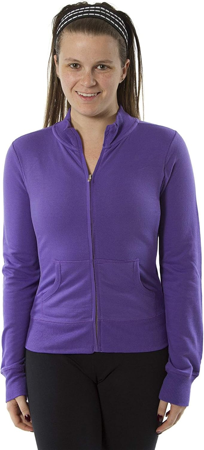 zip up track jacket women's