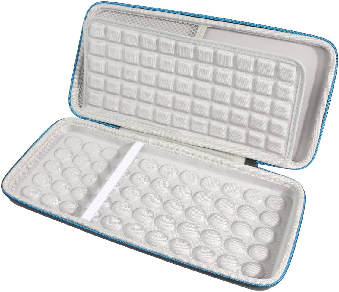 for Logitech K380 Multi-Device Wireless Bluetooth Keyboard 920-007559 Hard Case Portable Bag Storage by Baval