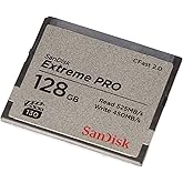 SanDisk 128GB Extreme PRO CFast 2.0 Memory Card - SDCFSP-128G-G46D