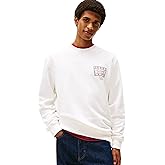 Tommy Jeans mens Medium Weight Crewneck Sweatshirt With Signature Printed Archival Graphic