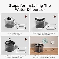 IMIPAW Automatic Cat Feeder WiFi and Water