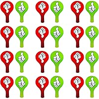 30 Pack Thumbs Up/Down Voting Paddles - Classroom Teacher Supplies For Student Interaction